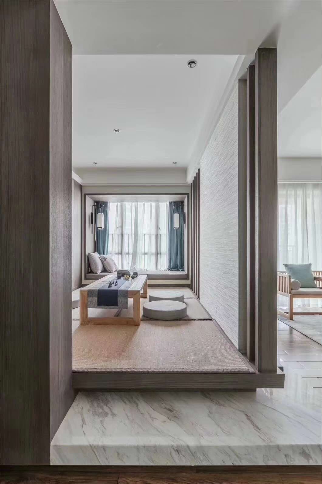 星海岸三居126平米现代简约风格装修案例-书房一角 星海岸三居126平米现代简约风格装修案例-书房一角