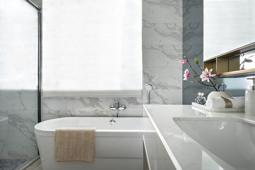 新中式风格家装设计室内装修效果图-卫生间 新中式风格家装设计室内装修效果图-卫生间