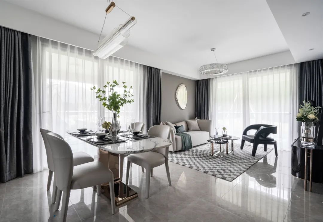现代简约风格家装设计室内装修效果图-餐厅 现代简约风格家装设计室内装修效果图-餐厅