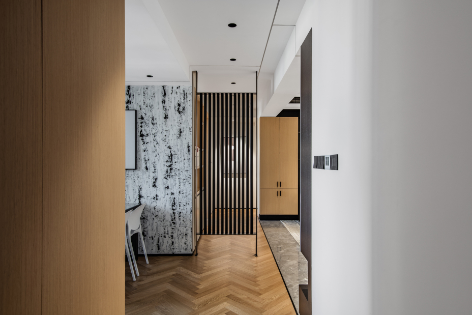 现代风格室内家装案例效果图-玄关 现代风格室内家装案例效果图-玄关