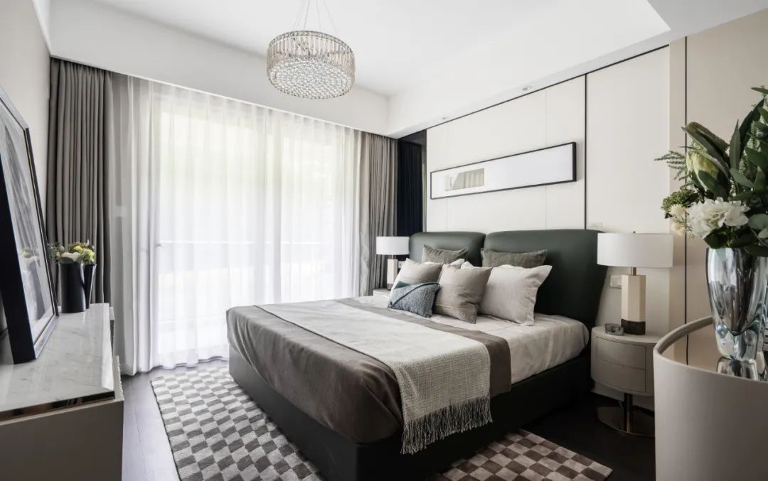 现代简约风格家装设计室内装修效果图-卧室 现代简约风格家装设计室内装修效果图-卧室