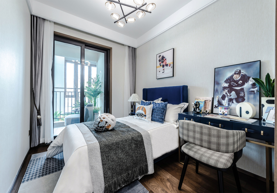 摩登轻奢风格室内家装案例效果图-儿童房 摩登轻奢风格室内家装案例效果图-儿童房