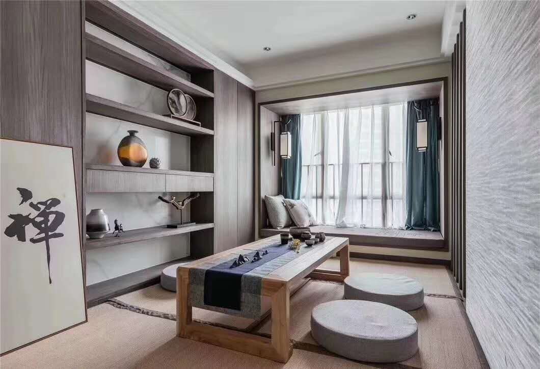 星海岸三居126平米现代简约风格装修案例-书房 星海岸三居126平米现代简约风格装修案例-书房