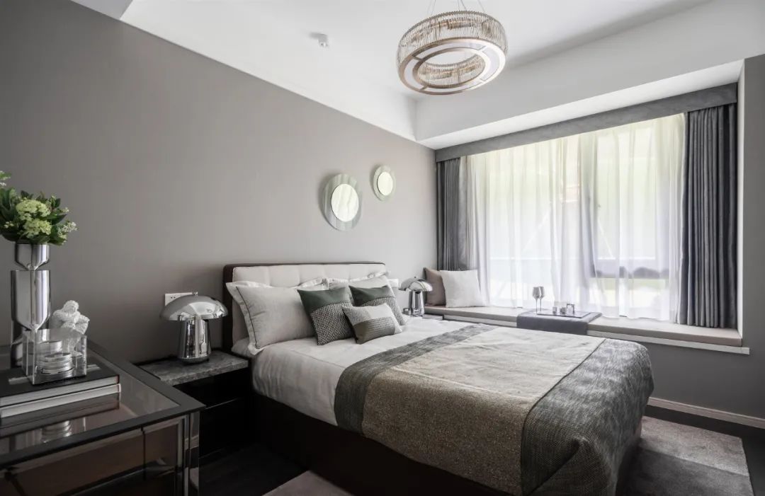 现代简约风格家装设计室内装修效果图-主卧 现代简约风格家装设计室内装修效果图-主卧