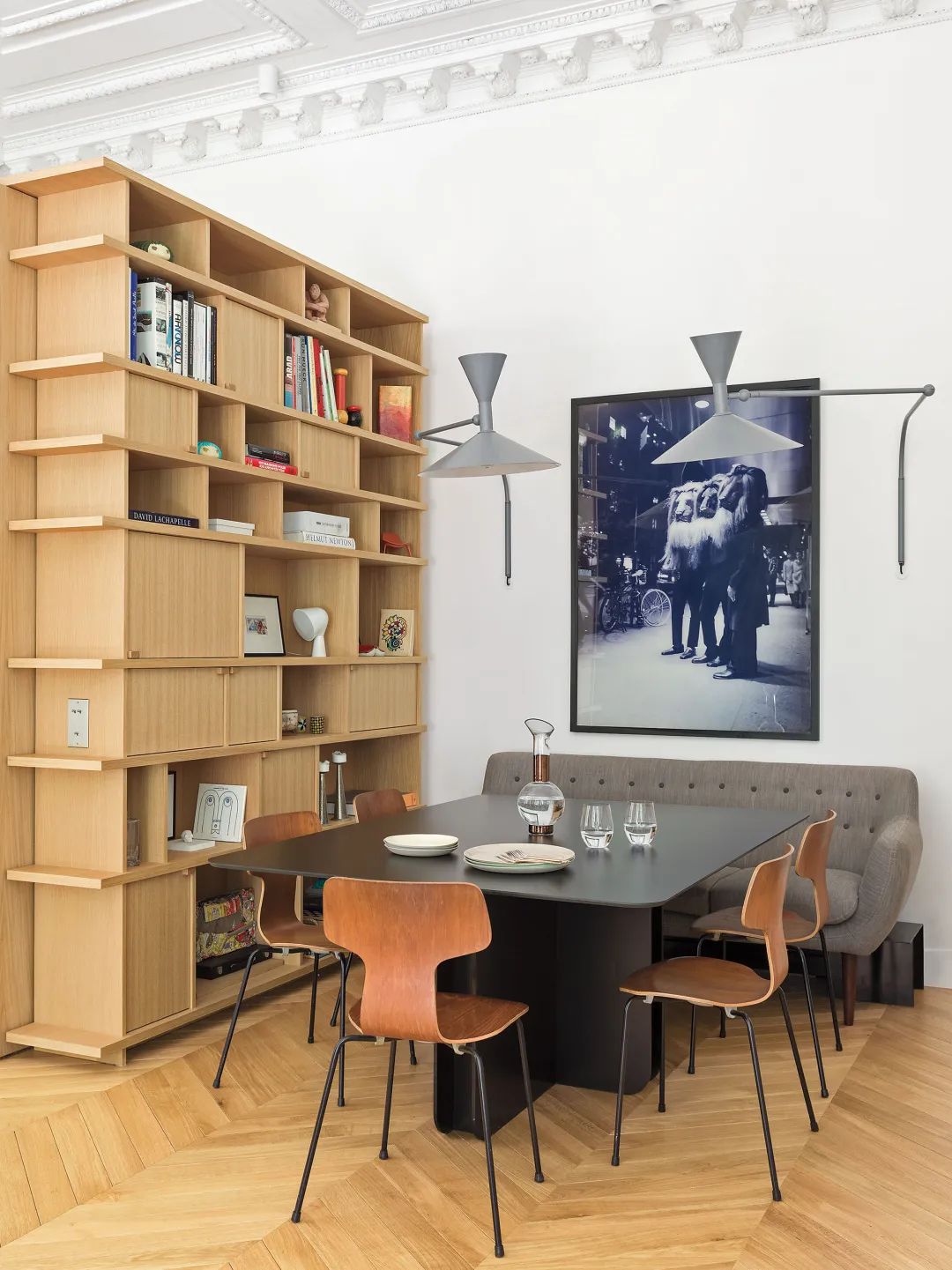 北欧混搭风格家装设计室内装修效果图-餐厅 北欧混搭风格家装设计室内装修效果图-餐厅