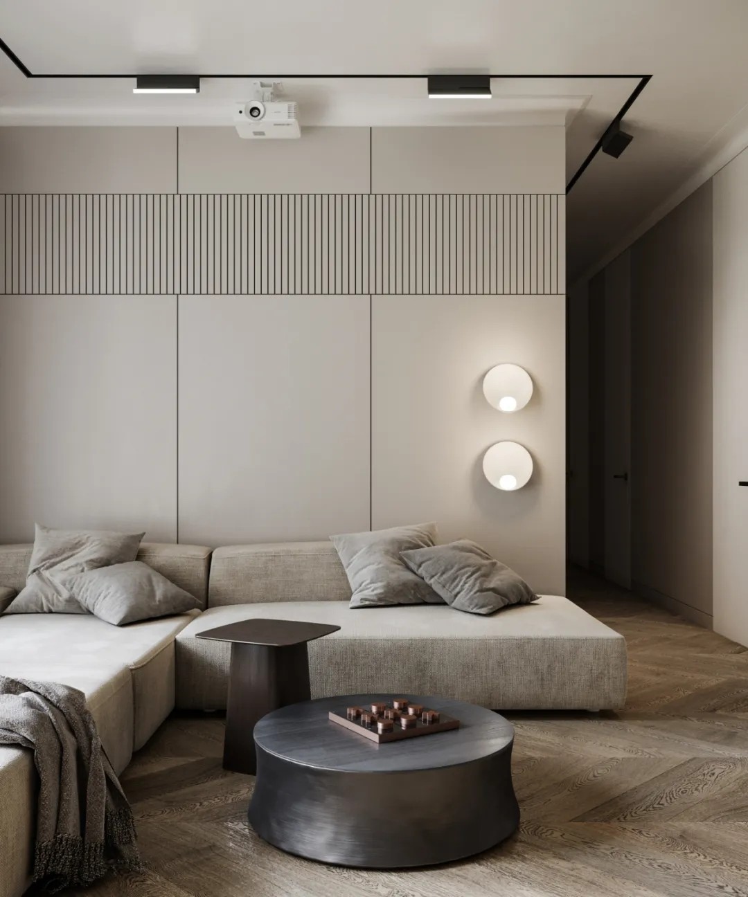 装修案例现代简约风格室内装修效果图-客厅 装修案例现代简约风格室内装修效果图-客厅