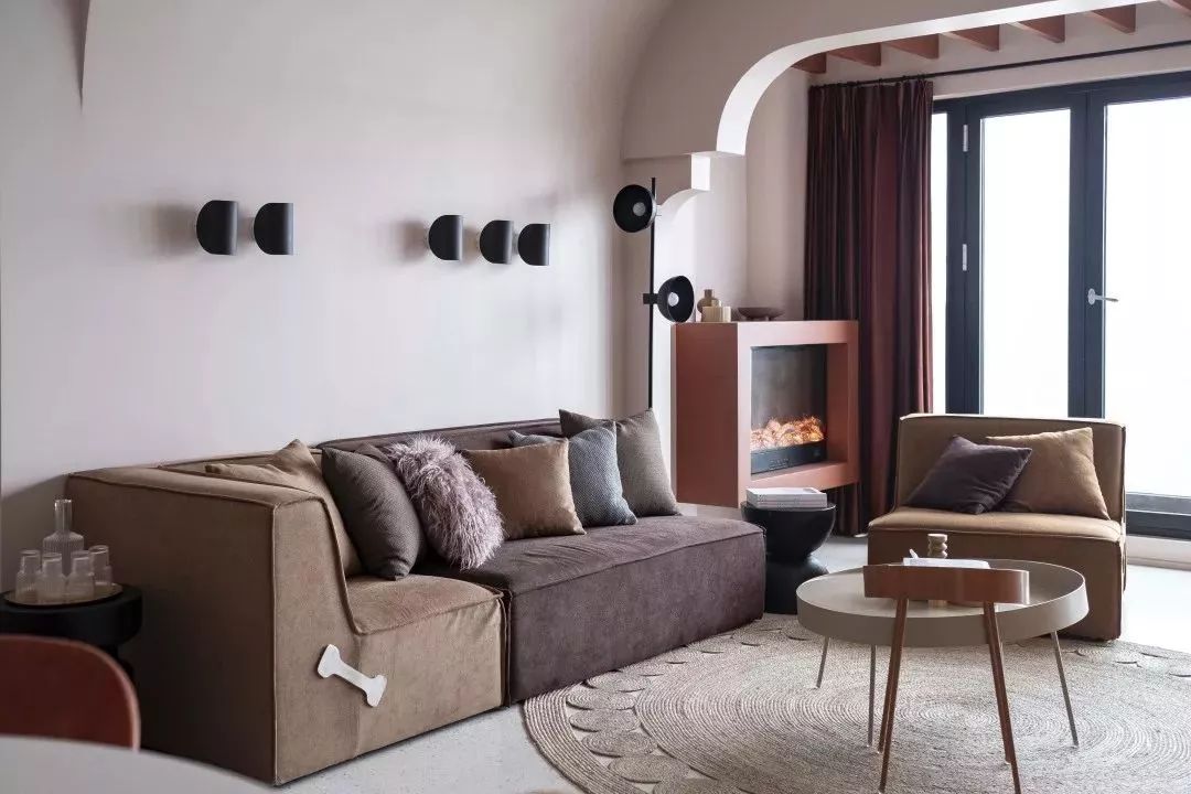 北欧混搭风格家装设计室内装修效果图-客厅 北欧混搭风格家装设计室内装修效果图-客厅