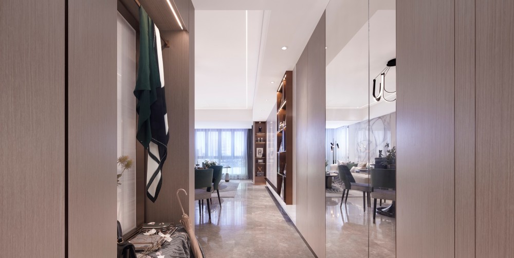 现代前卫风格室内设计家装案例-玄关 现代前卫风格室内设计家装案例-玄关