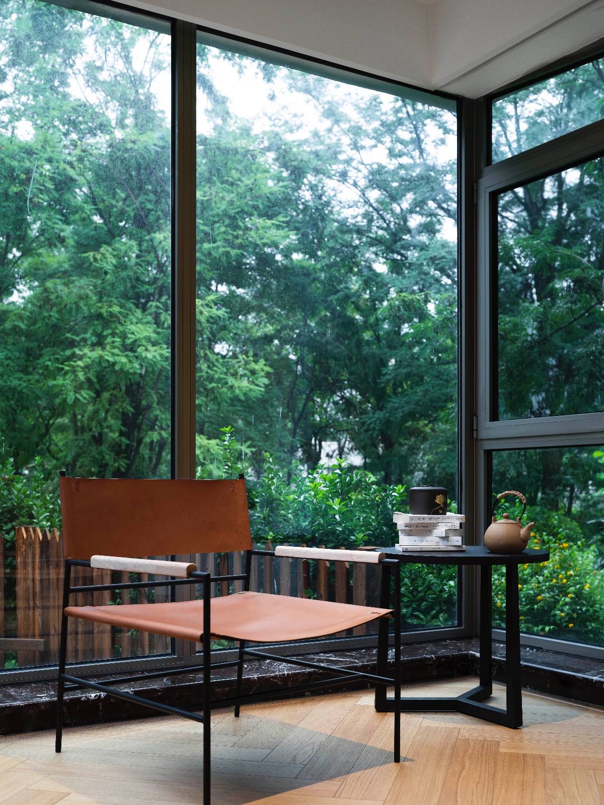 现代美式风格家装设计室内装修效果图-阳台 现代美式风格家装设计室内装修效果图-阳台