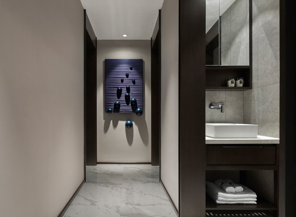 港式现代风格室内家装案例效果图-卫生间 港式现代风格室内家装案例效果图-卫生间