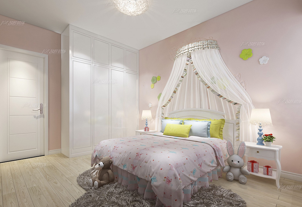 绿地璀璨天城三居135平米北欧风格装修案例-儿童房 绿地璀璨天城三居135平米北欧风格装修案例-儿童房