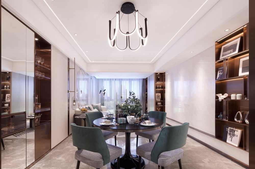 现代前卫风格室内设计家装案例-餐厅 现代前卫风格室内设计家装案例-餐厅