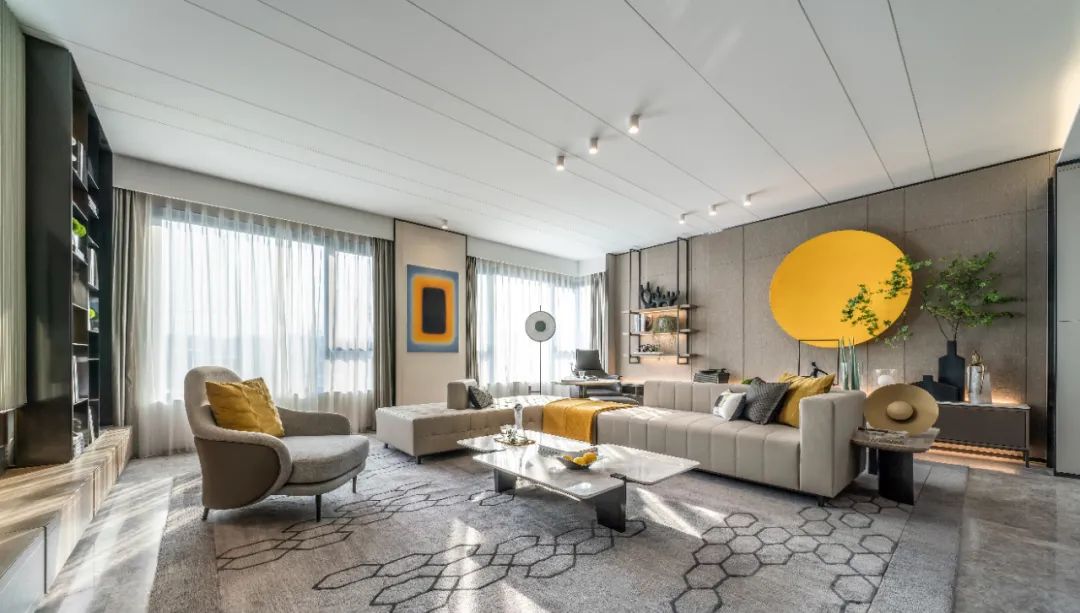 现在简约风格家装设计室内装修效果图-客厅 现在简约风格家装设计室内装修效果图-客厅