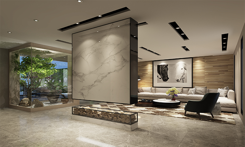 现代简约风格别墅装修设计效果图-泷景花园别墅365平米-别墅客厅装修设计 现代简约风格别墅装修设计效果图-泷景花园别墅365平米-别墅客厅装修设计