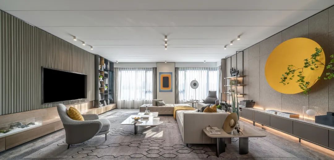 现在简约风格家装设计室内装修效果图-客厅背景墙 现在简约风格家装设计室内装修效果图-客厅背景墙