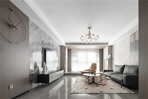 广州101-200平米现代简约风格美悦湾室内装修设计案例