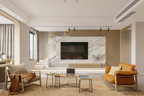 广州101-200平米北欧风格品秀星樾室内装修设计案例